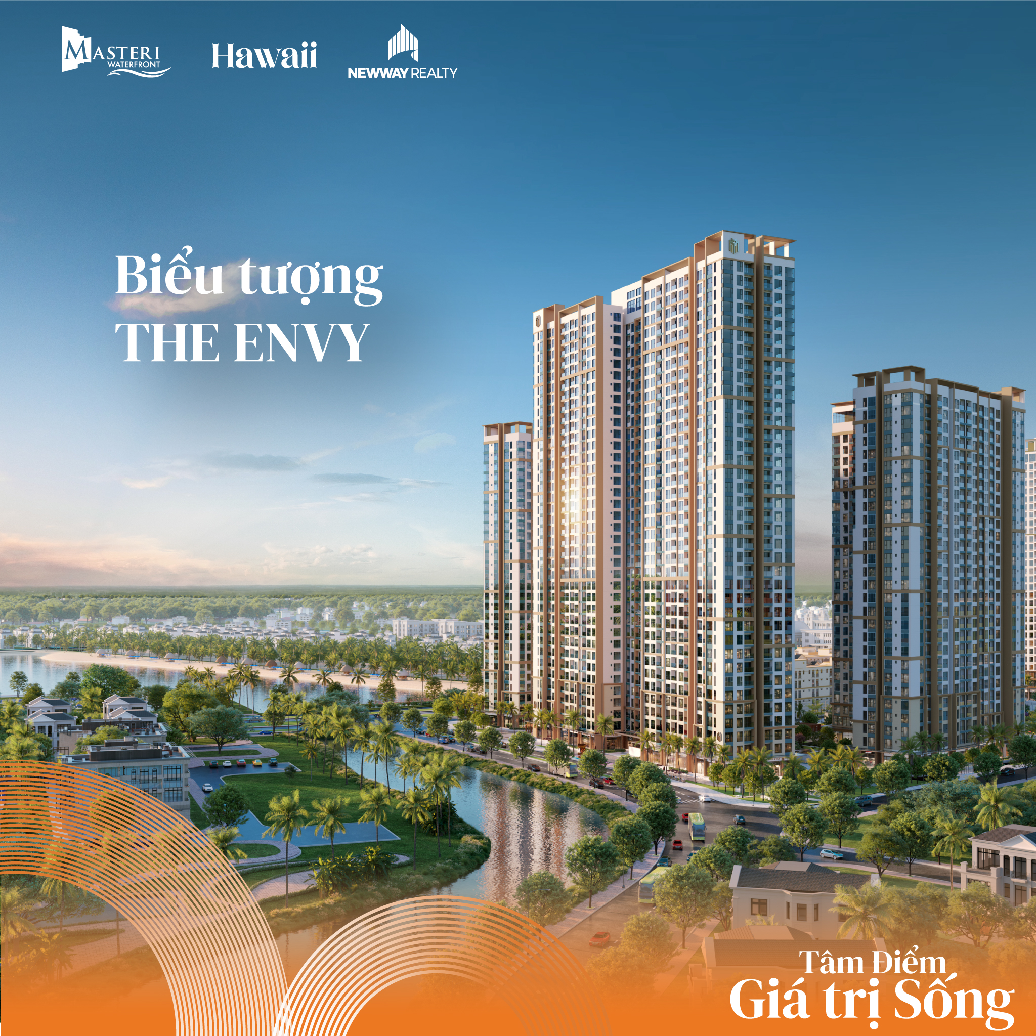 Kết Nối Đa Chiều Cảm Xúc Chỉ Có Tại The Envy Hawaii – Masteri Waterfront
