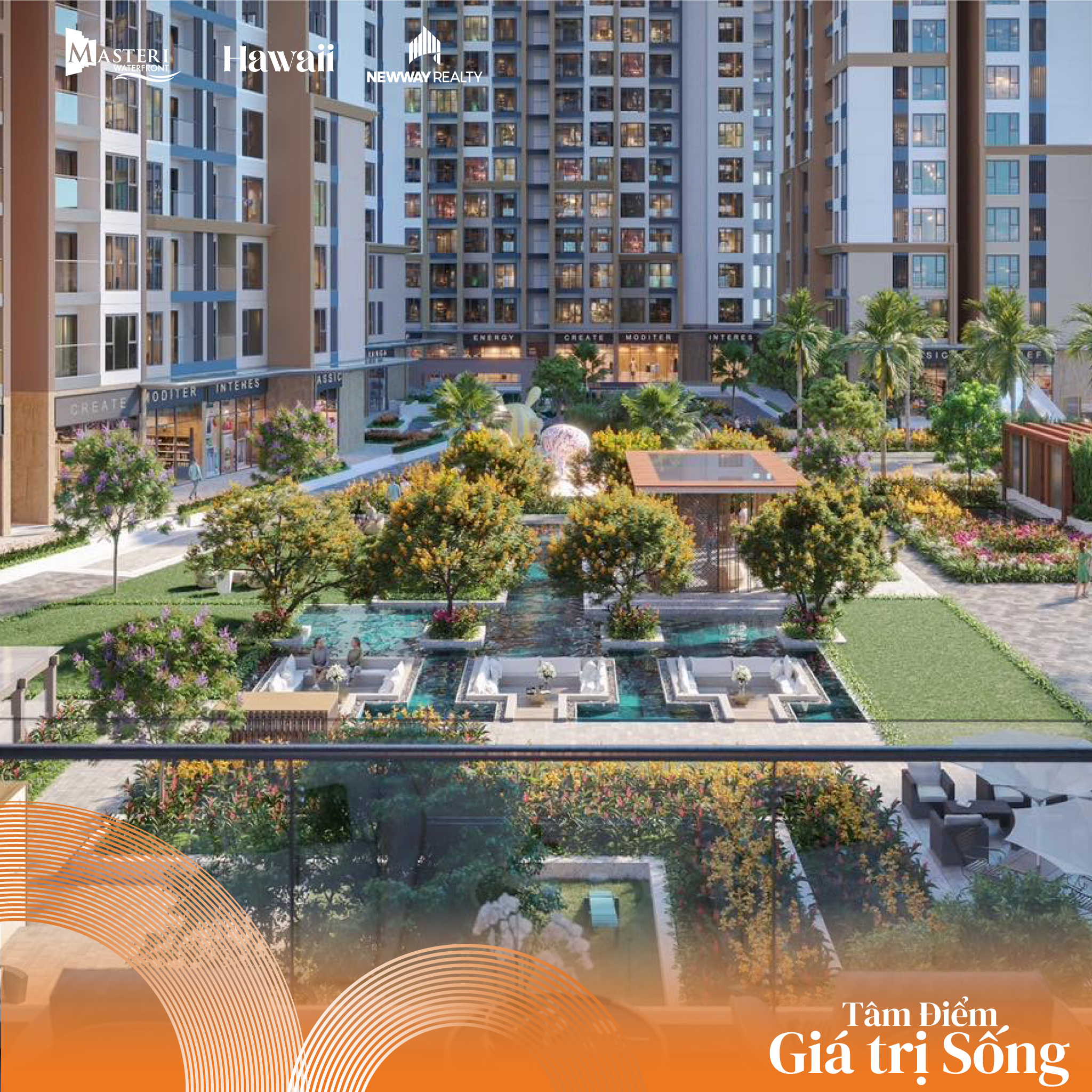 Chỉ từ 3,x tỷ sở hữu Căn hộ 2PN Masteri The Envy view nội khu, chiết khấu lên đến 14,5%