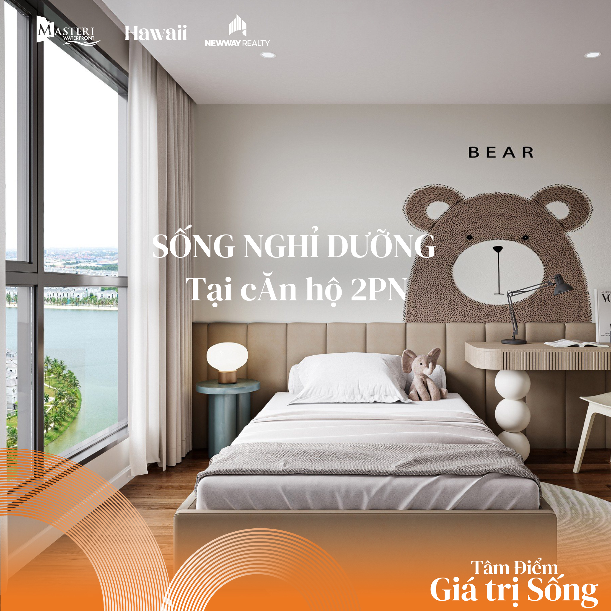 Chiết khấu lên đến 14,5% cho Căn hộ 2PN Masteri The Envy, giá chỉ từ 3 tỷ