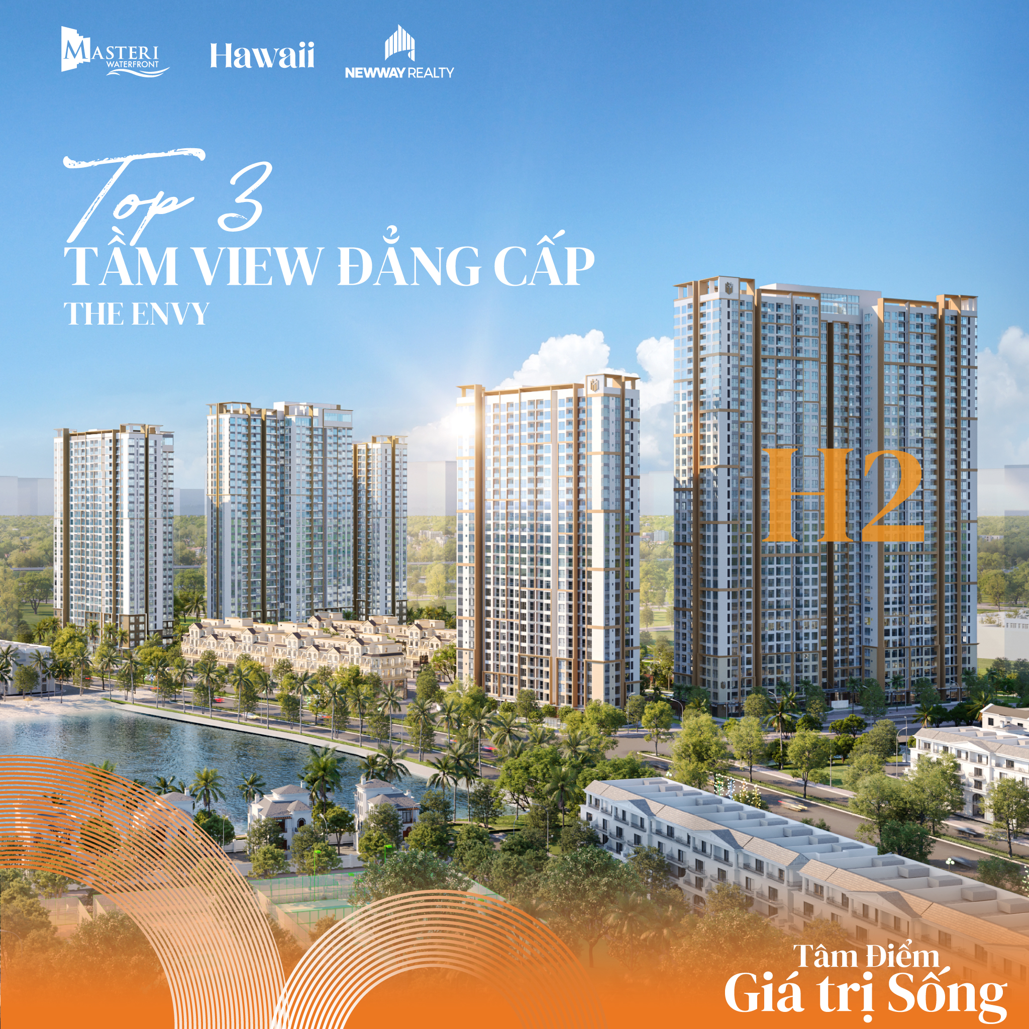 TOP 3 TẦM VIEW ĐẲNG CẤP TẠI THE ENVY – MASTERI WATERFRONT