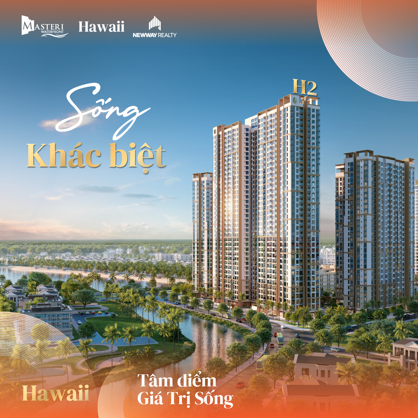 Sống Đậm Chất Khác Biệt tại The Envy – Masteri Waterfront Phía Đông Hà Nội