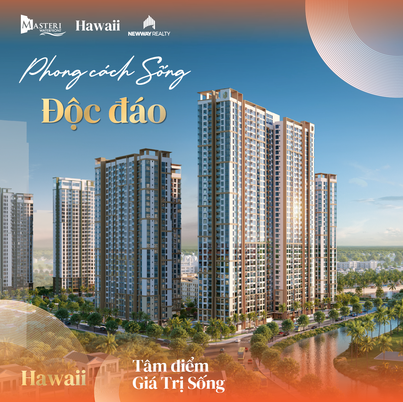 Vẻ Độc Bản Của H2 The Envy Hawaii (Masteri Waterfront)